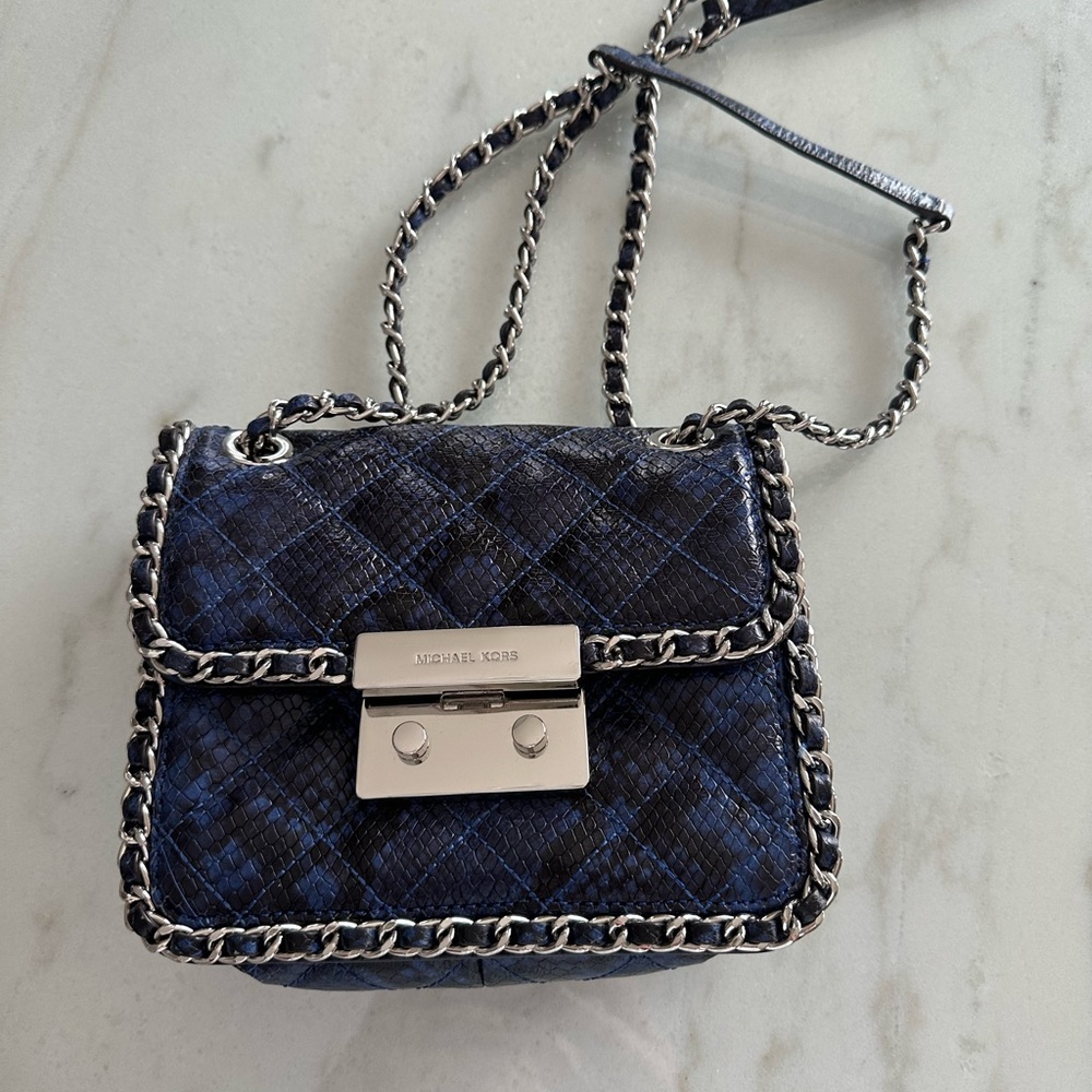 Michael Kors snakeskin purse